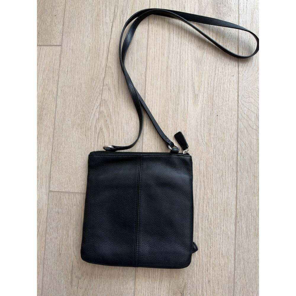 Fossil Black Leather Crossbody Bag with Wallet Organizer Purse - Picture 2 of 10